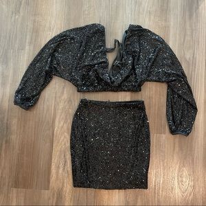 Sparkly 2 piece set - holiday set